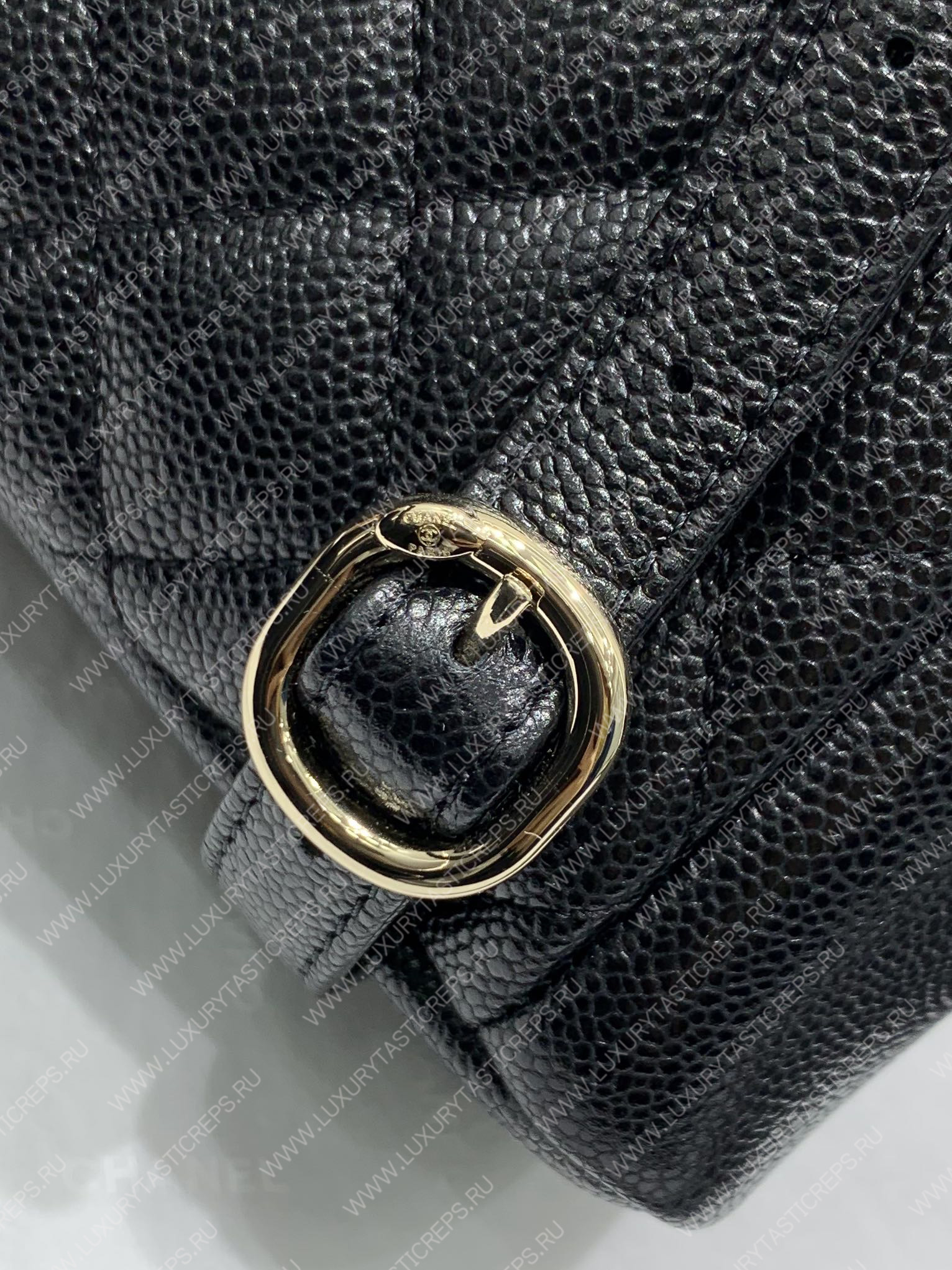 Ch*el small backpack black as3787