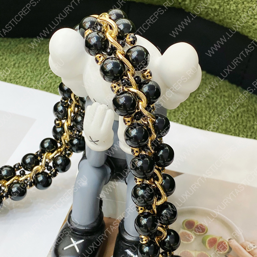 Ch*el mini evening bag white as3629