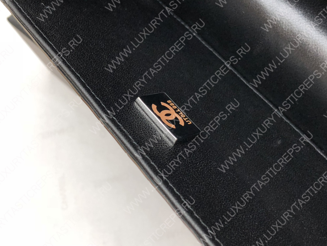 Ch*el small evening bag silver as2514