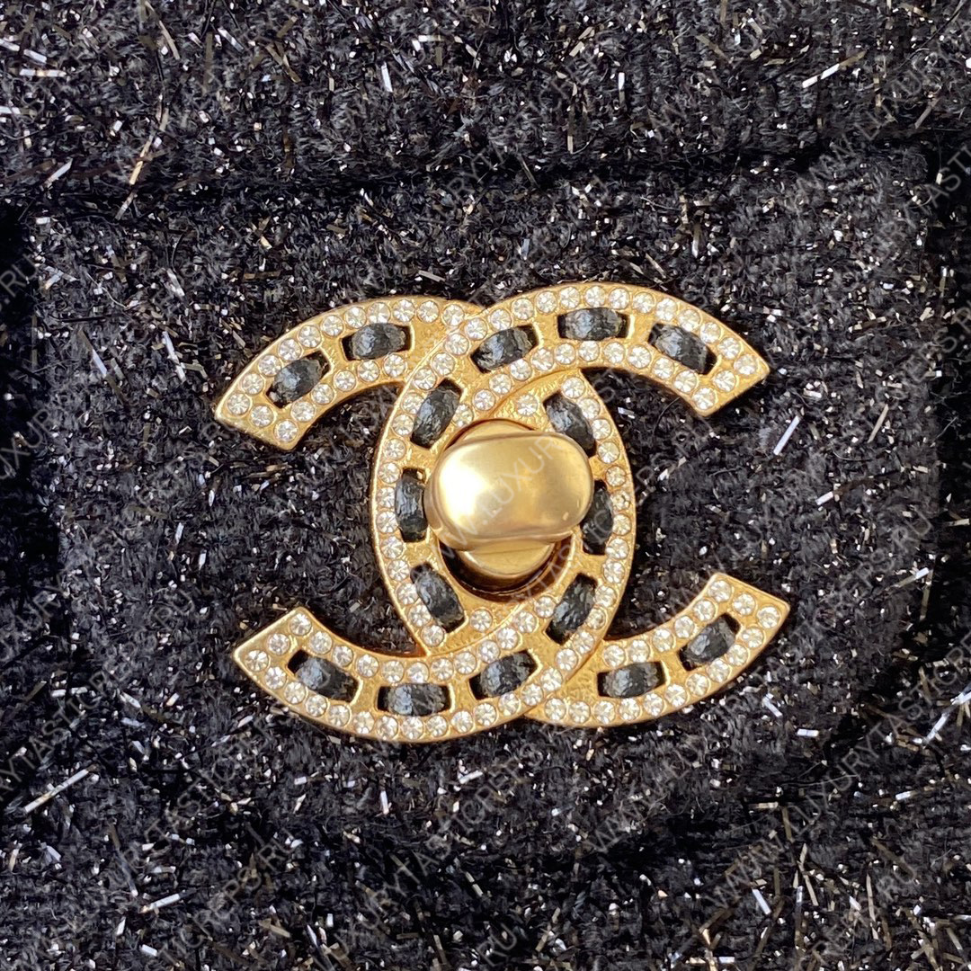 Ch*el mini flap bag black as2820