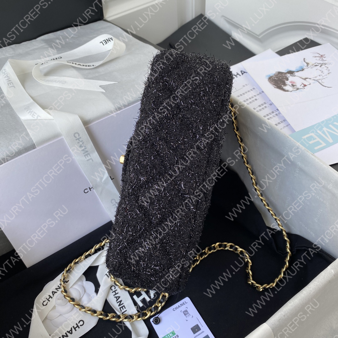 Ch*el mini flap bag black as2820