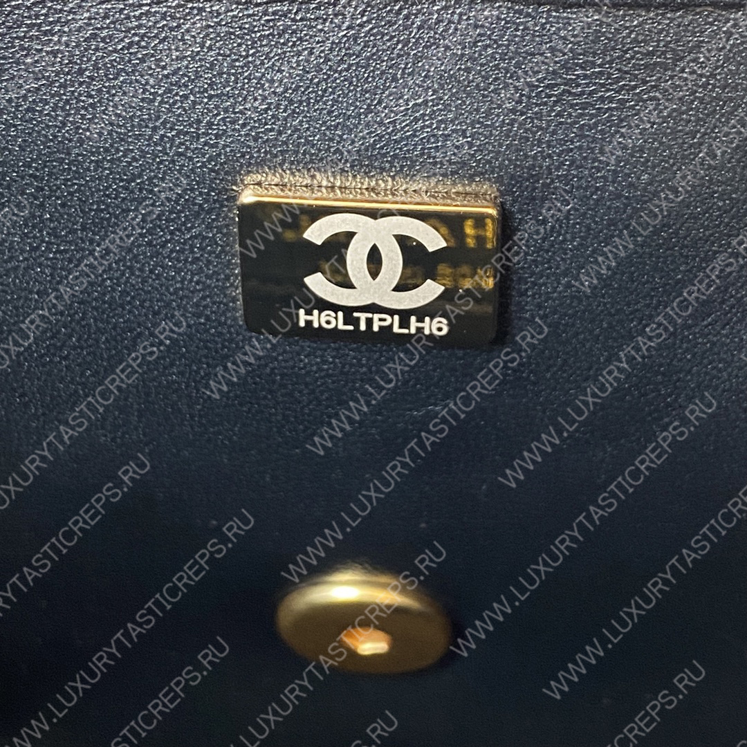 Ch*el mini flap bag black as2820