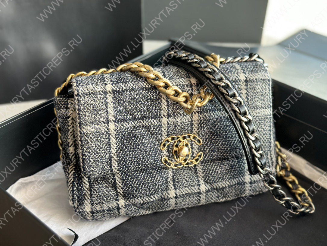 Ch*el 19 handbag multicolor as1161