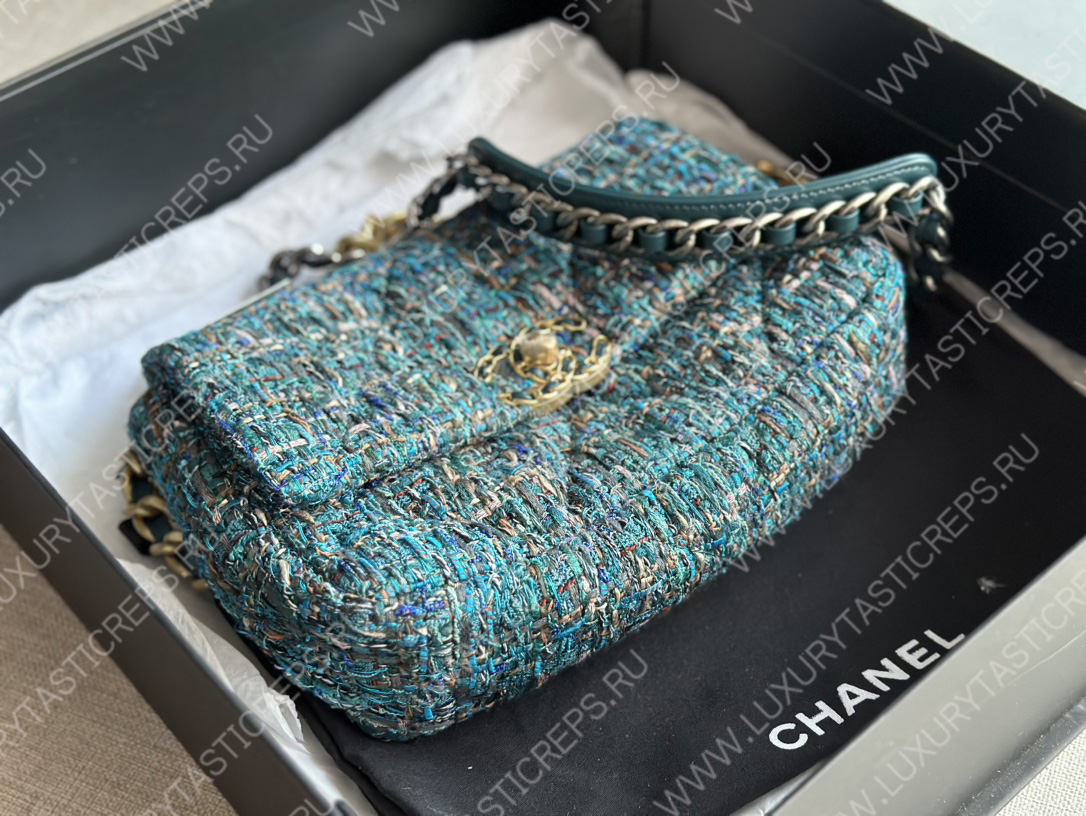 Ch*el 19 handbag multicolor as1161