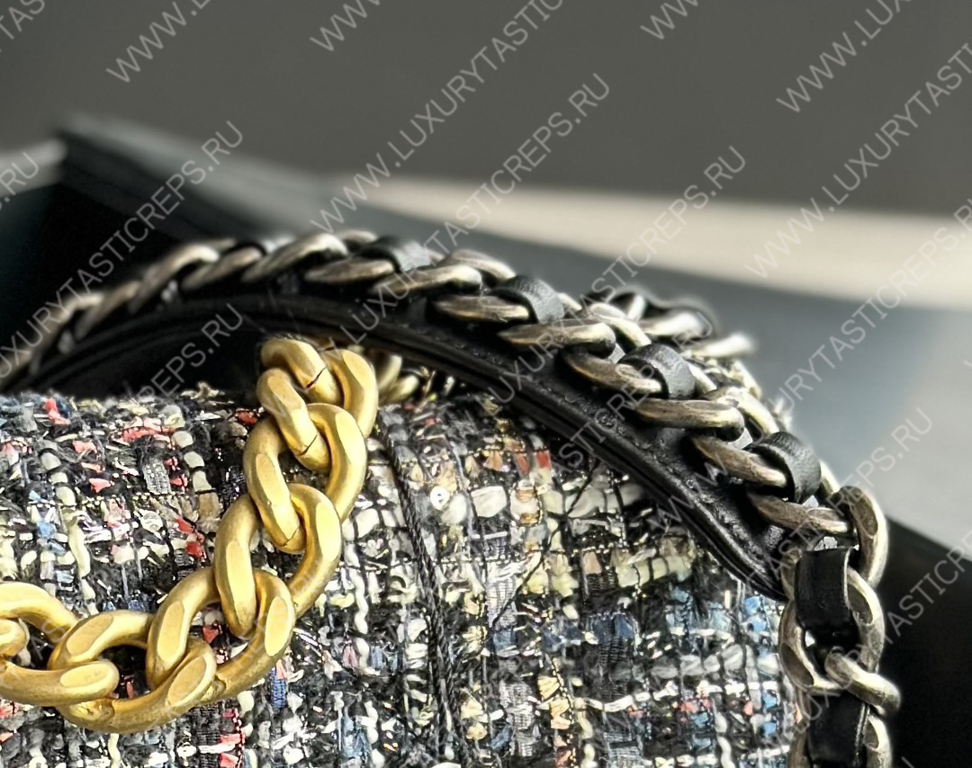 Ch*el 19 handbag multicolor as1161