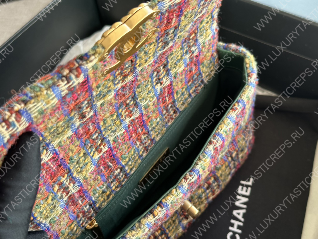 Ch*el 19 handbag multicolor as1161