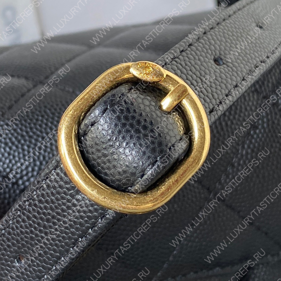 Ch*el small vanity case black as3729