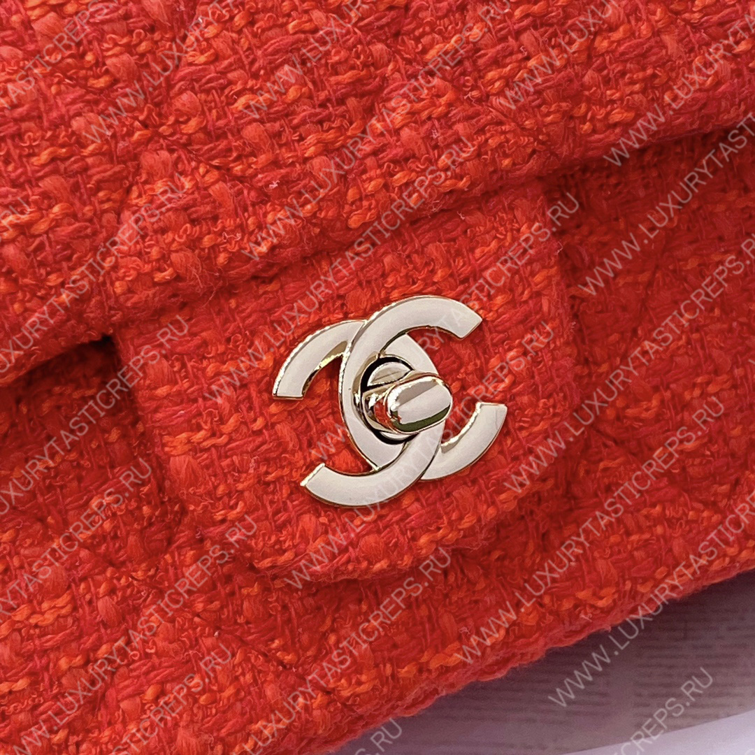Ch*el classic handbag red a01112