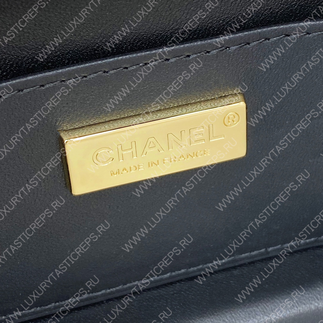 Ch*el mini flap bag black as3897