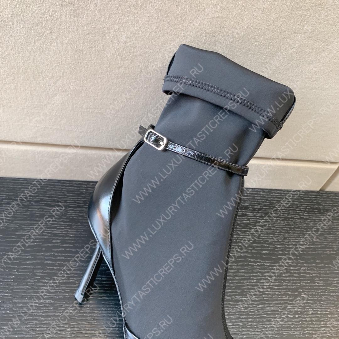 ALEXANDER WANG POINTED TOE BOOTS BLACK 30322B013