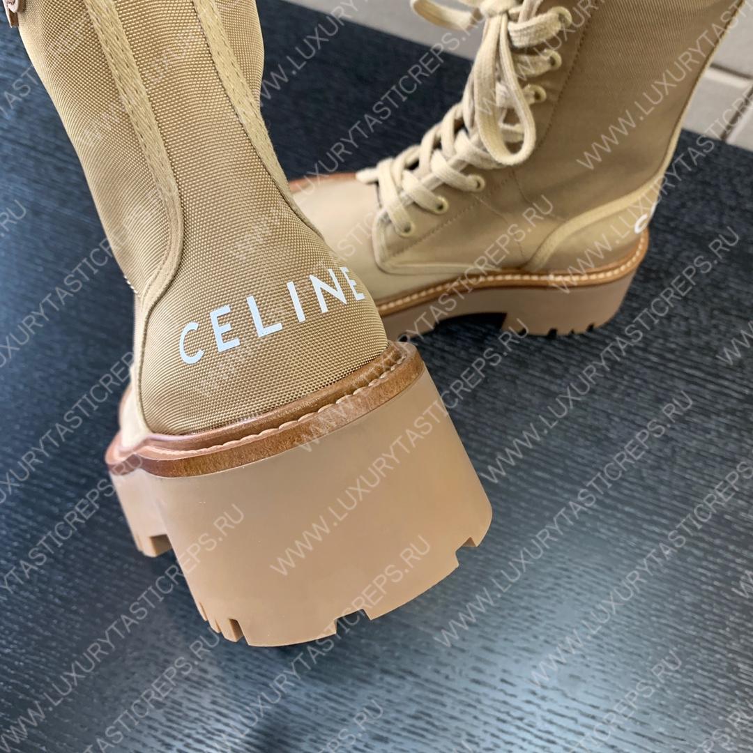 Ce**e bulky lace-up boot with triomphe cream 354657005c