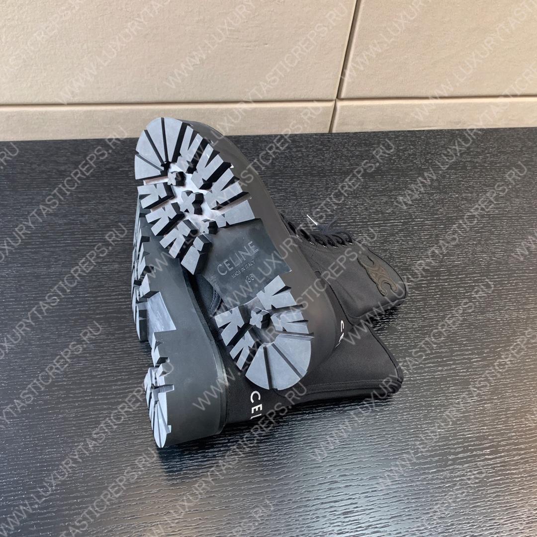 Ce**e bulky lace-up boot with triomphe black 354657005c