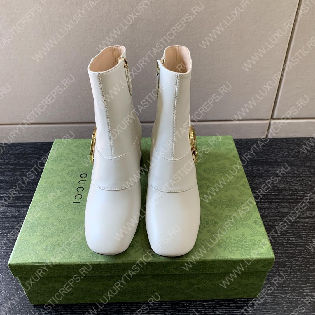 G*u*i blondie ankle boot white 700016