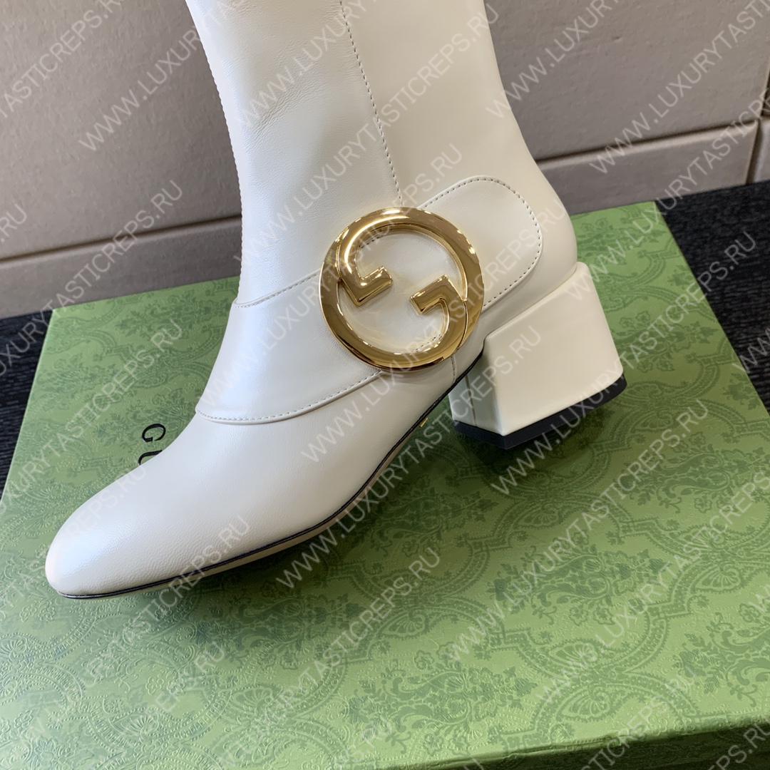 G*u*i blondie ankle boot white 700016