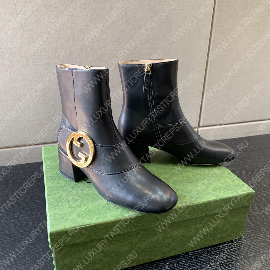 G*u*i blondie ankle boot black 700016