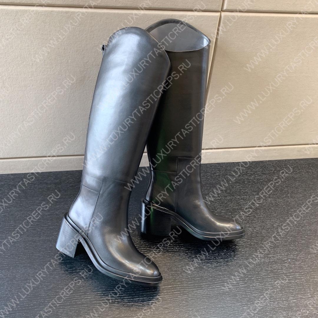 JIL SANDER PULL ON BOOTS BLACK J15WW0022