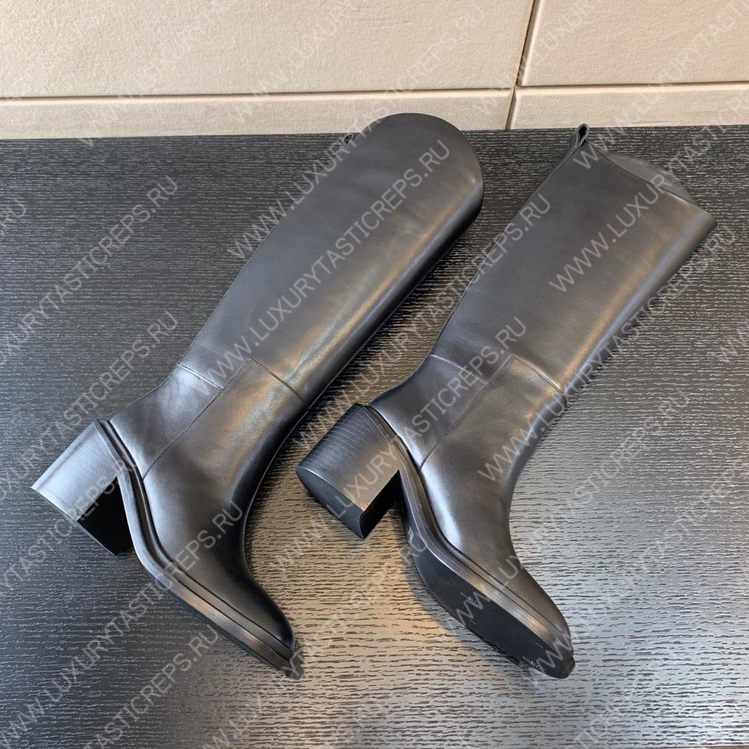 JIL SANDER PULL ON BOOTS BLACK J15WW0022