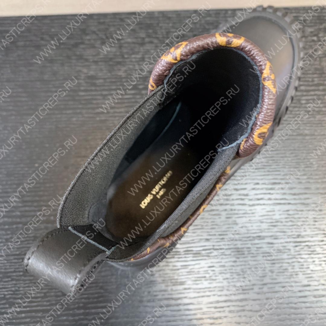 l**is V*t*n ruby flat ankle boots noir 1ab0fs