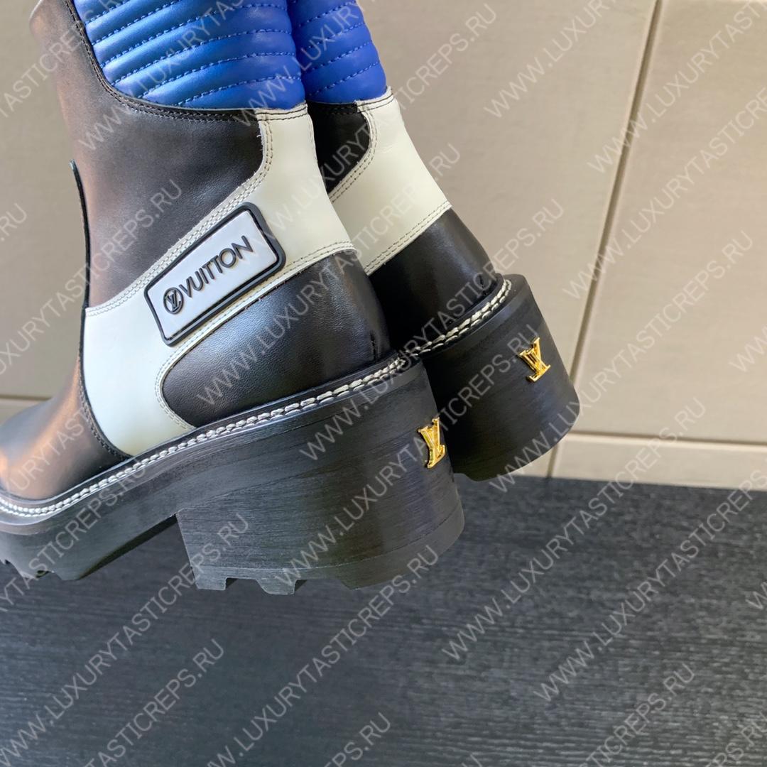 l**is V*t*n beaubourg ankle boots black and blue 1a9obp