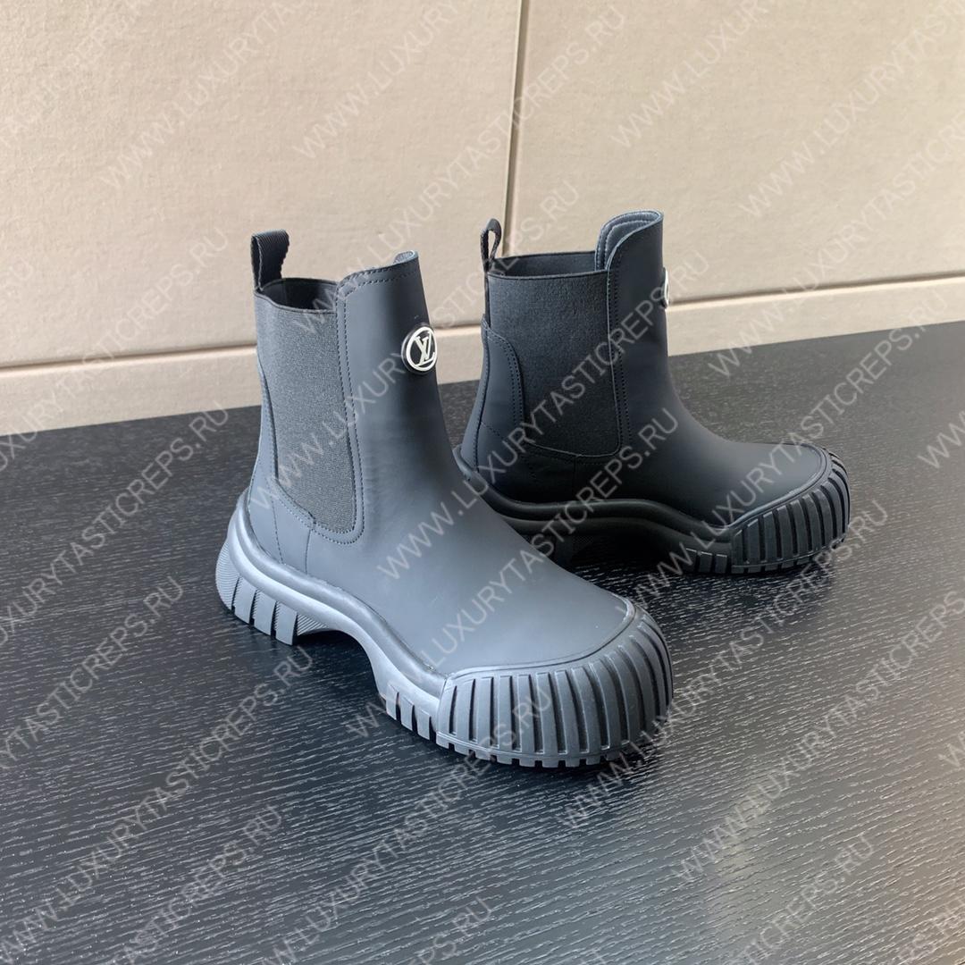 l**is V*t*n ruby flat ankle boots gray 1ab0fs