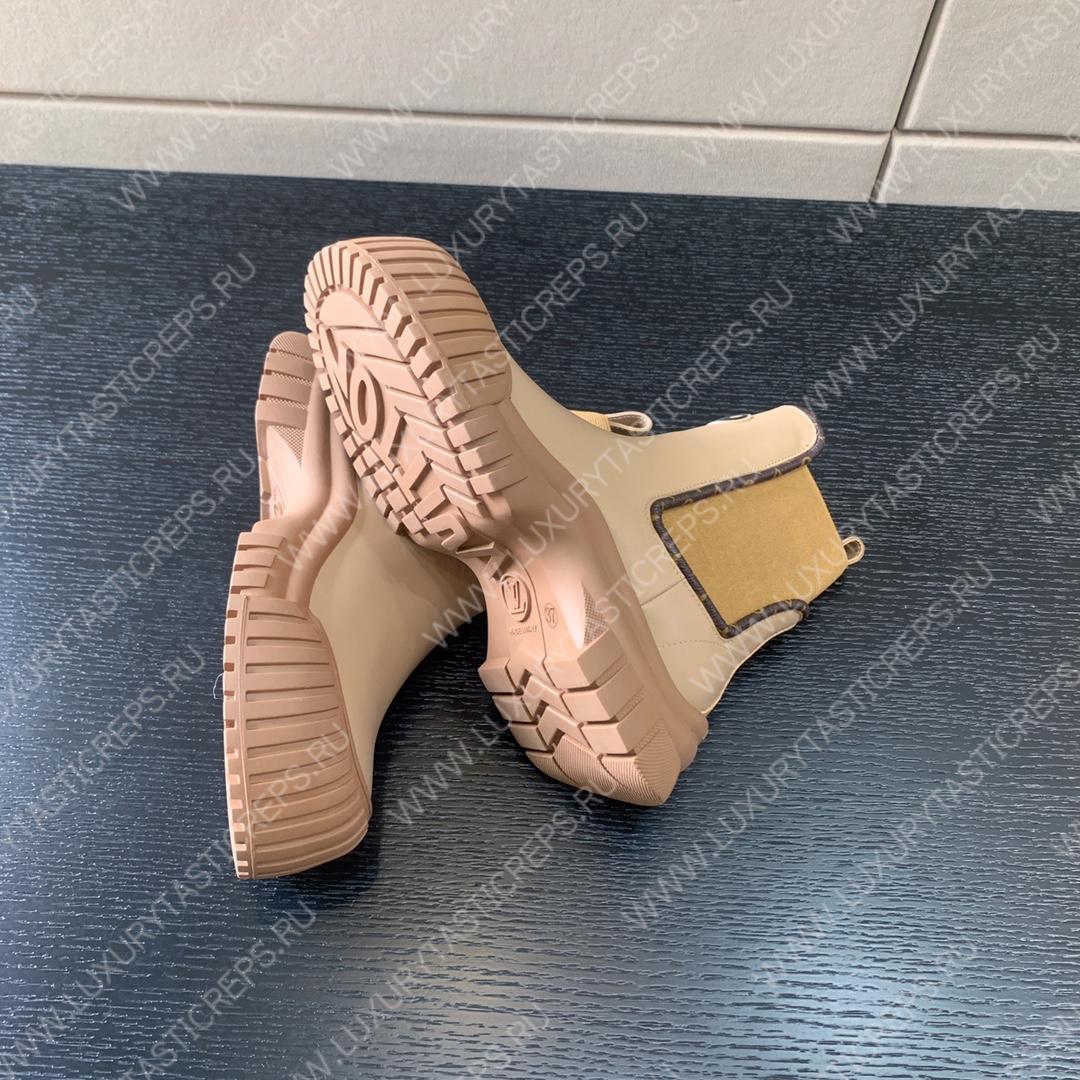 l**is V*t*n ruby flat ankle boots beige 1ab0fs