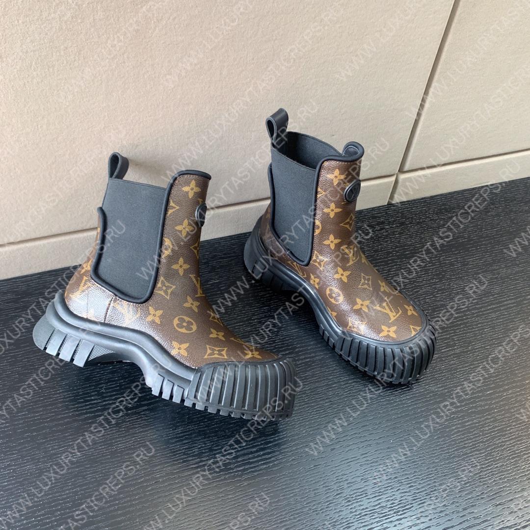 l**is V*t*n ruby flat ankle boot cocao brown 1aaz9p