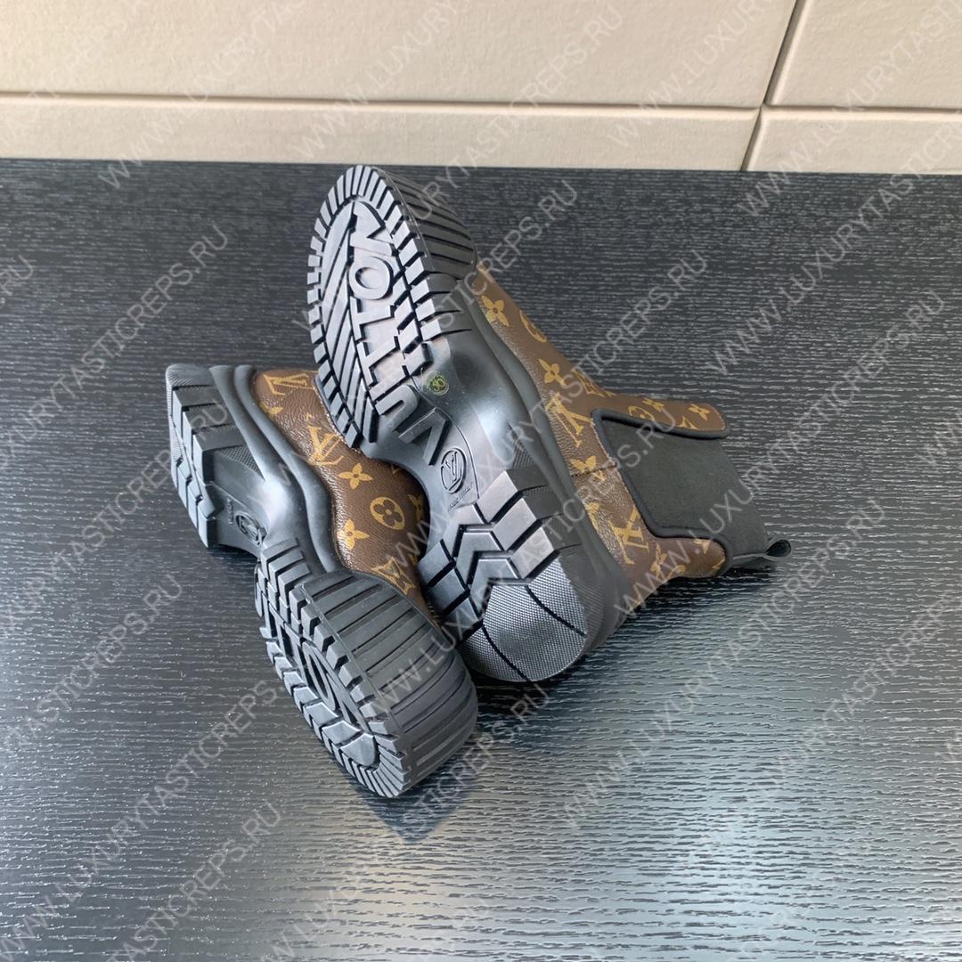 l**is V*t*n ruby flat ankle boot cocao brown 1aaz9p