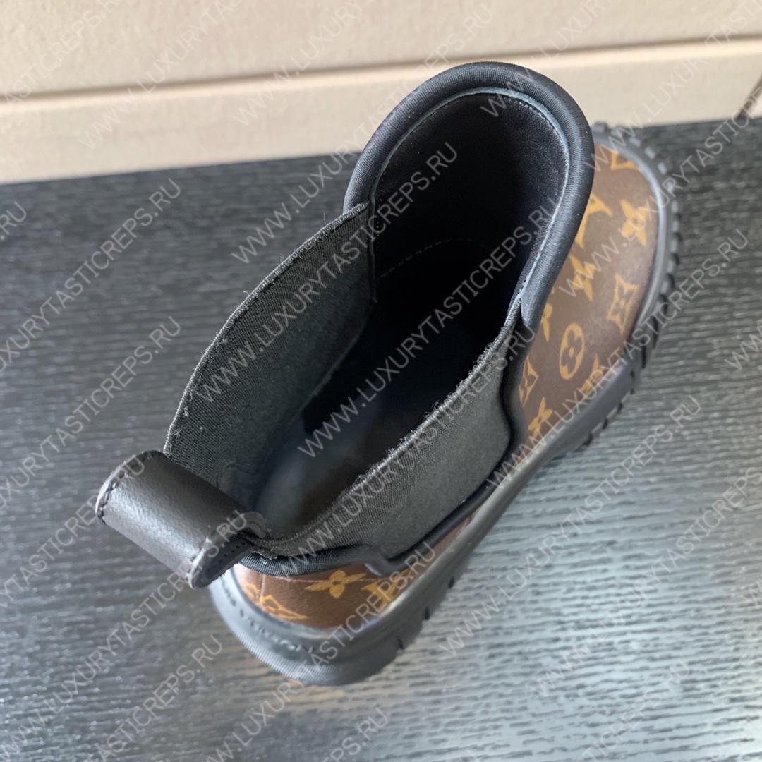 l**is V*t*n ruby flat ankle boot cocao brown 1aaz9p