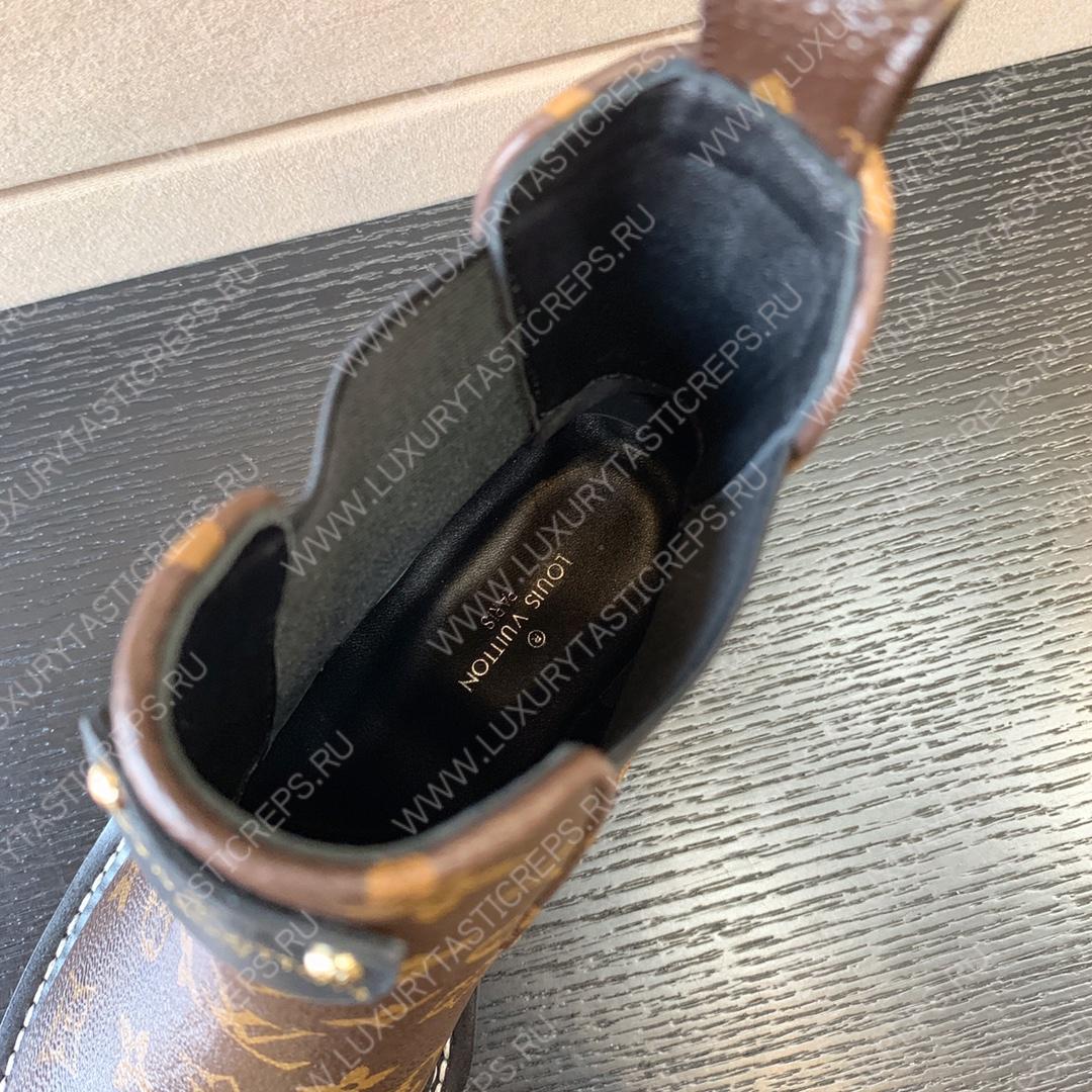 l**is V*t*n lv beaubourg ankle boot cacao 1a8qcm