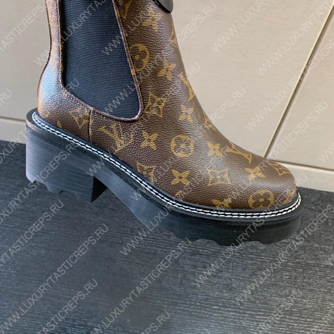 l**is V*t*n lv beaubourg ankle boot cacao 1a8qcm