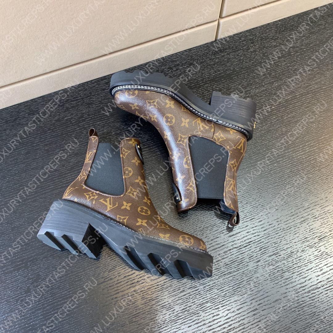 l**is V*t*n lv beaubourg ankle boot cacao 1a8qcm