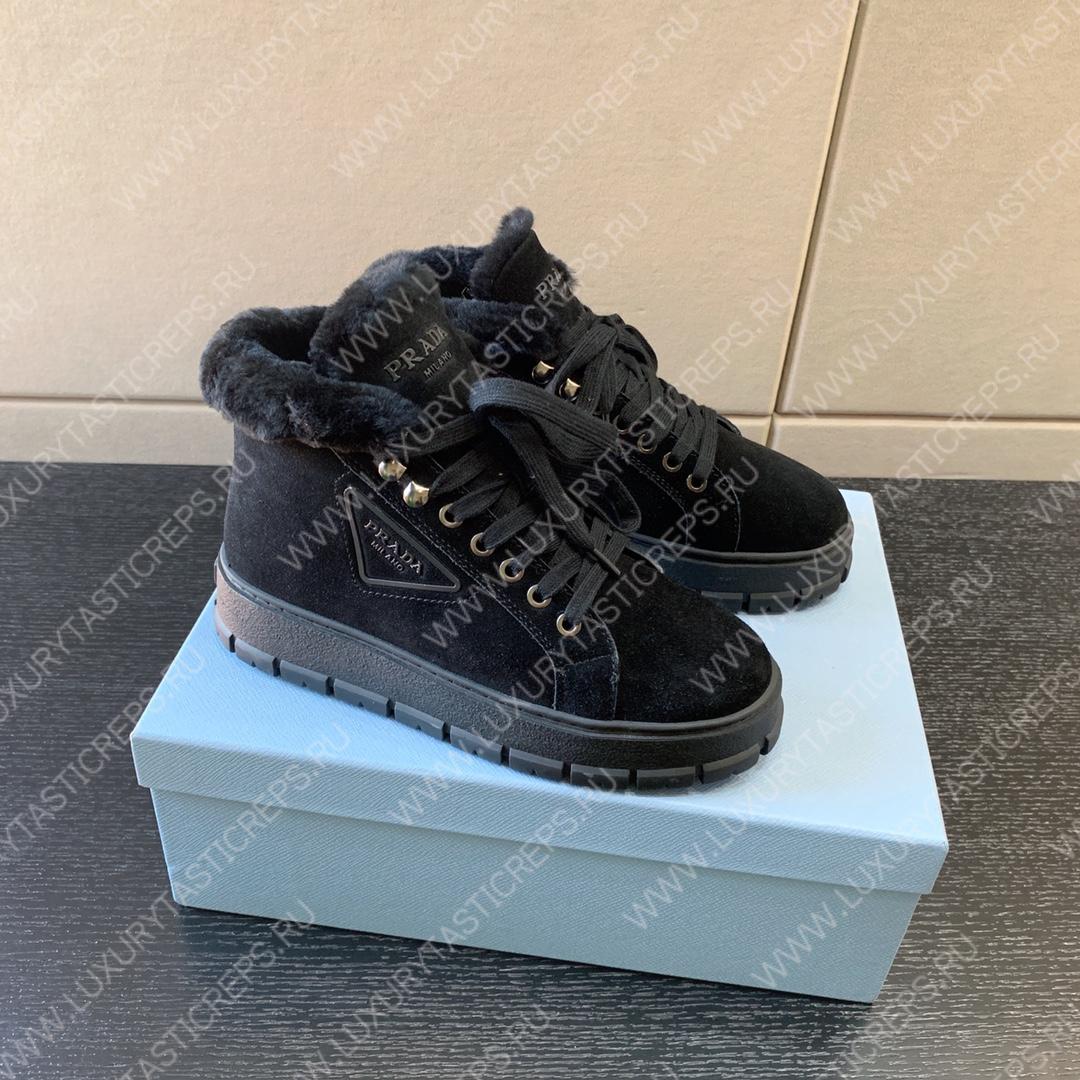 2RADA SUEDE LACE-UP BOOTIES BLACK 1T492M