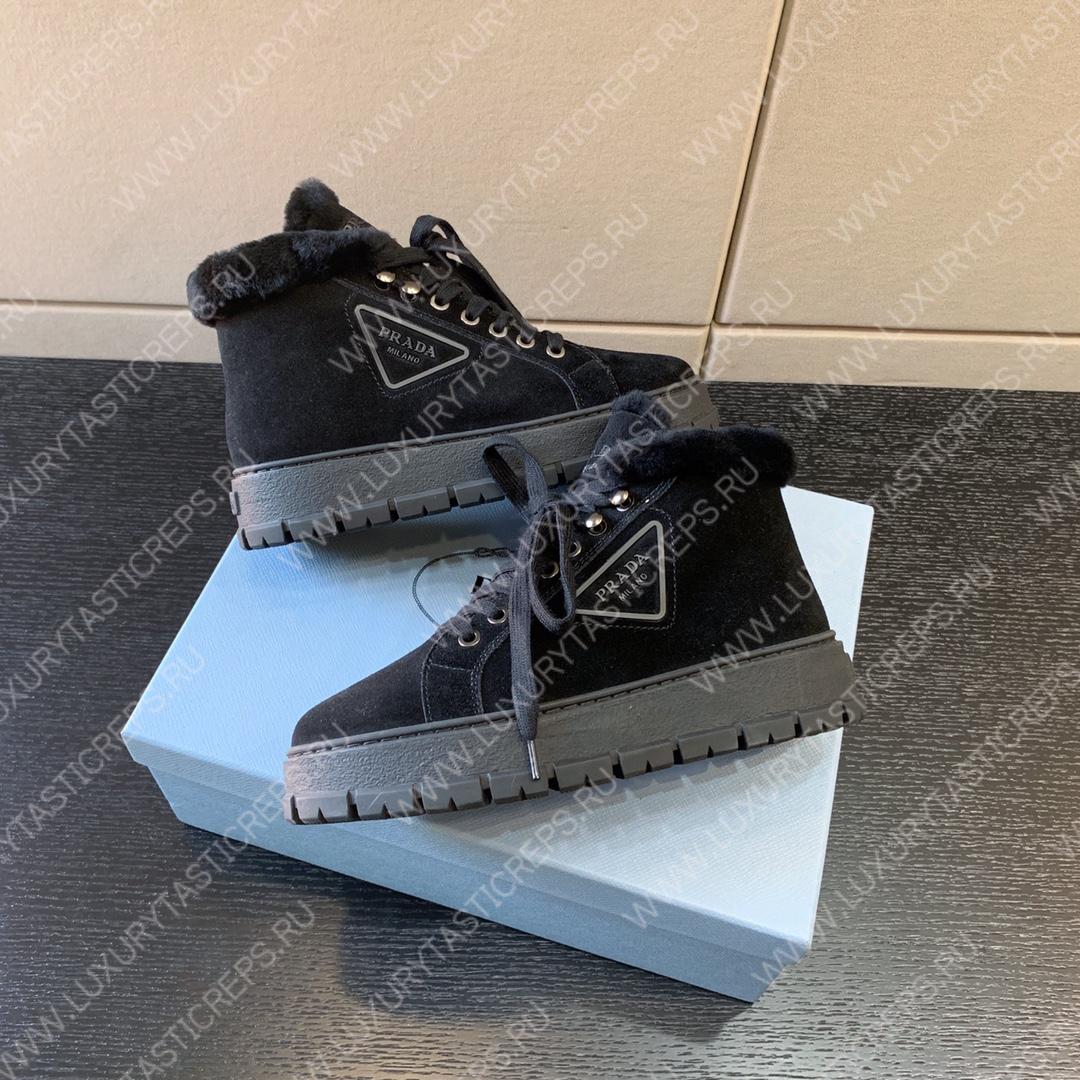 2RADA SUEDE LACE-UP BOOTIES BLACK 1T492M
