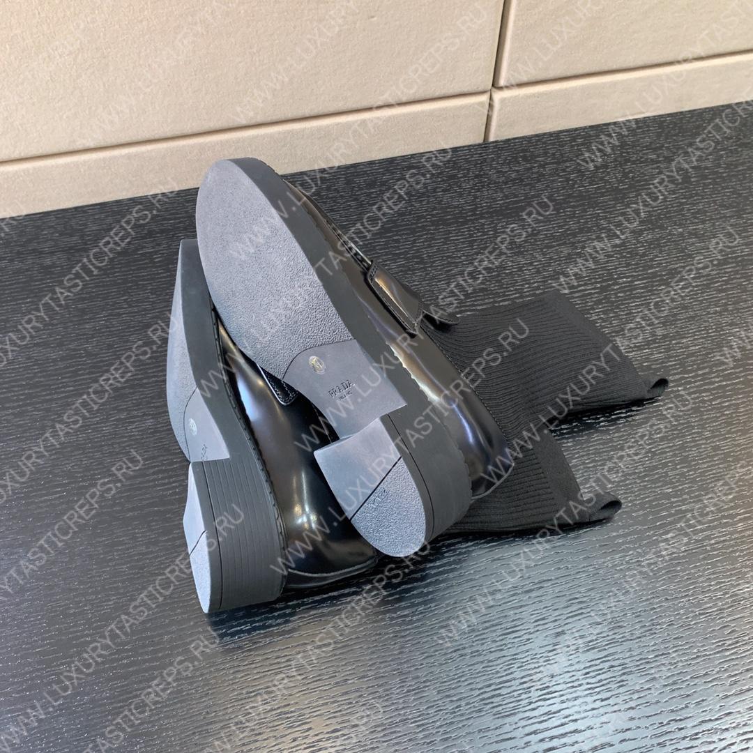 Pra*a knitted boots black 2ug007