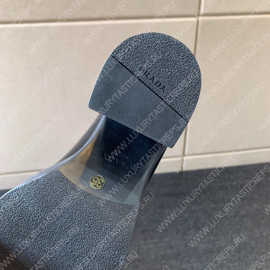 Pra*a heeled lace ups boots black 1e976m