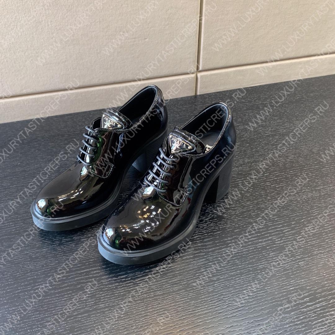 Pra*a heeled lace up boots black 1e976m