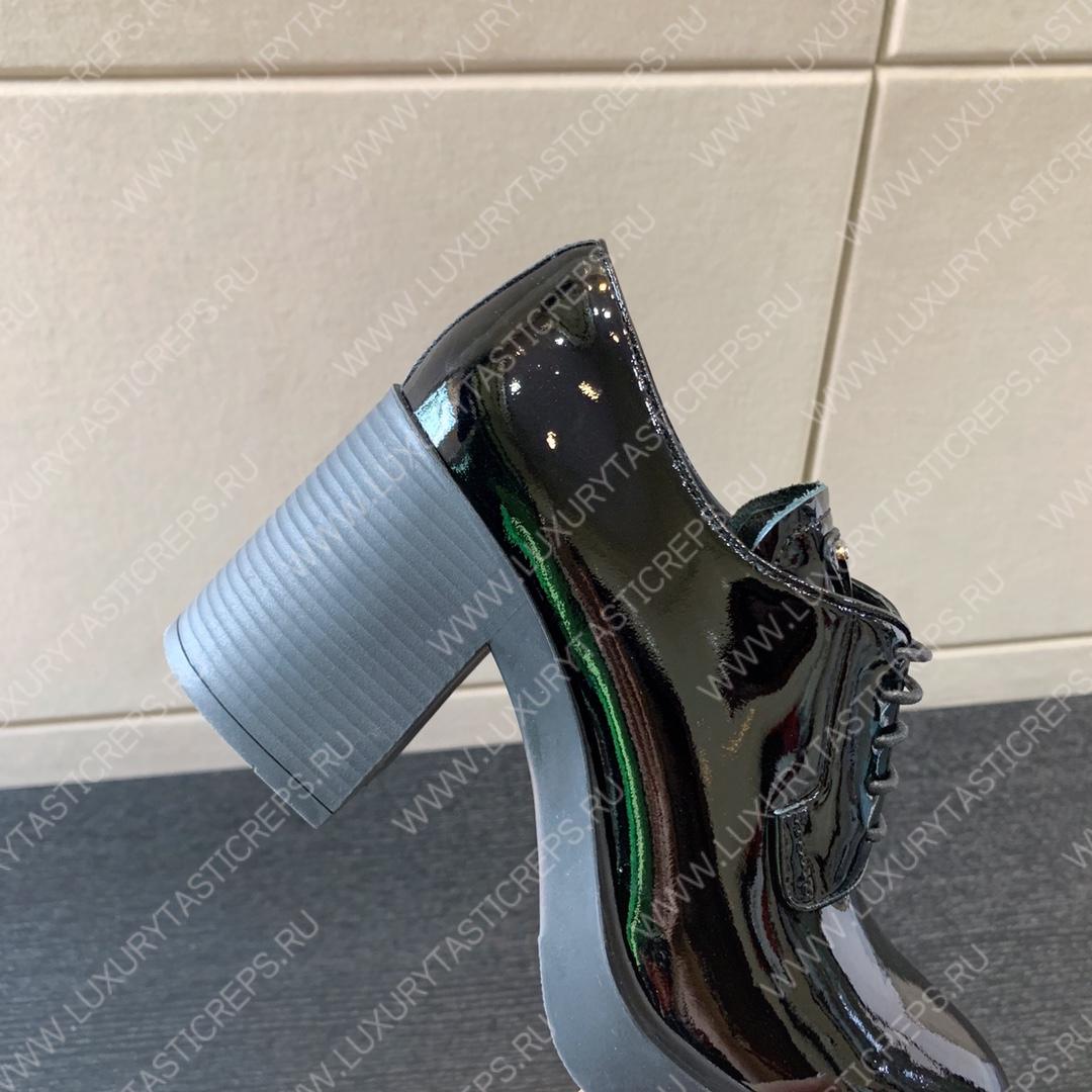 Pra*a heeled lace up boots black 1e976m