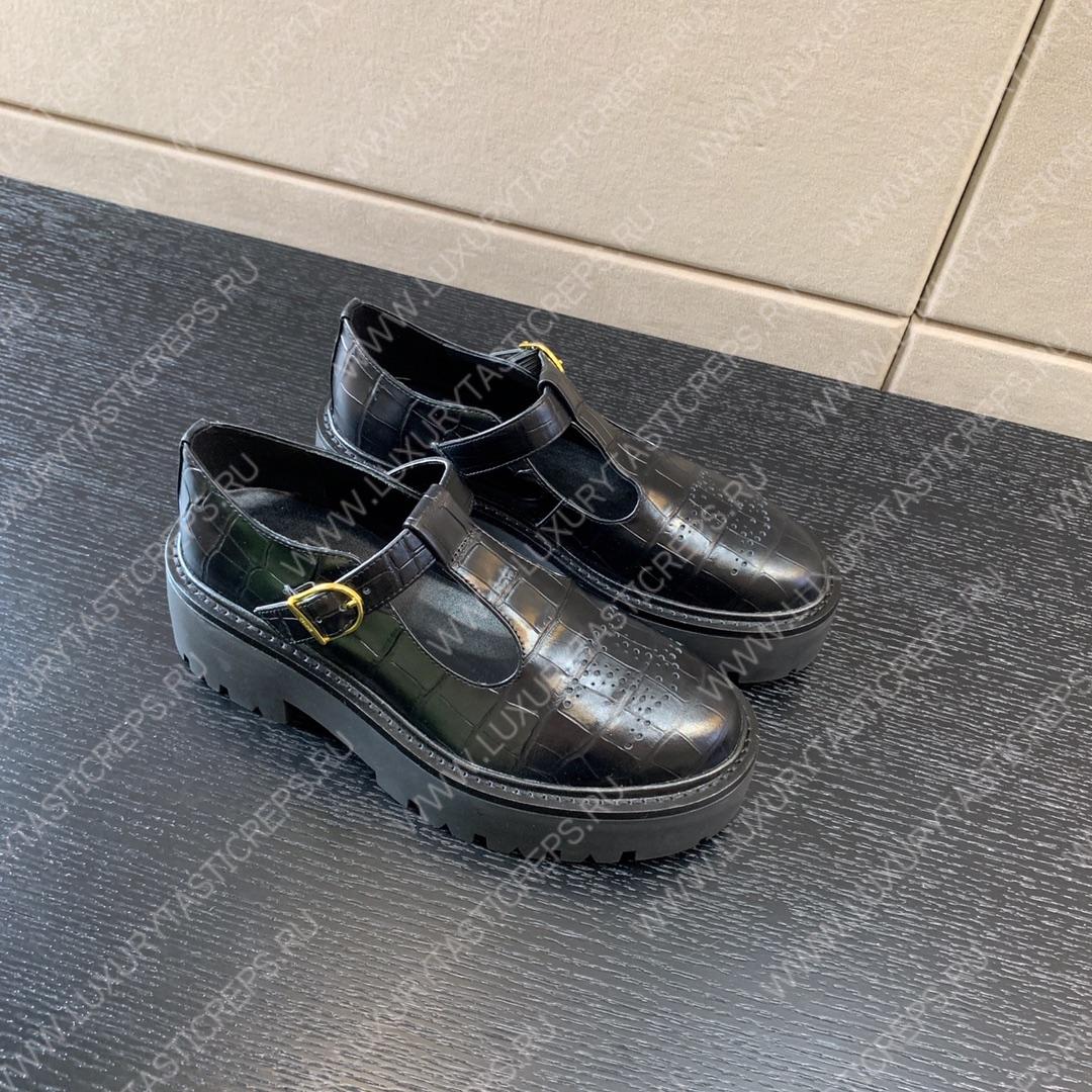 Ce**e bulky triomphe perforated loafers black 348613656c