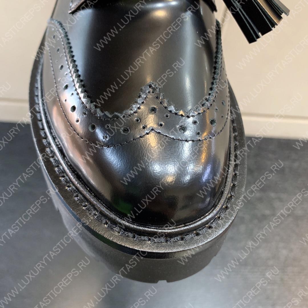 Ce**e bulky brogue derby loafers black 348443602c