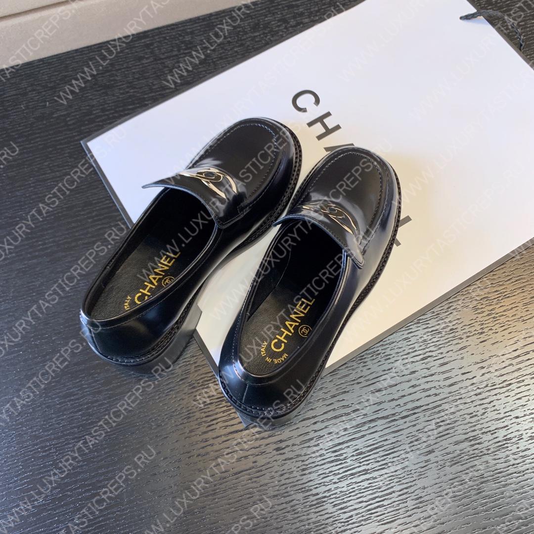 Ch*el loafers black g39602