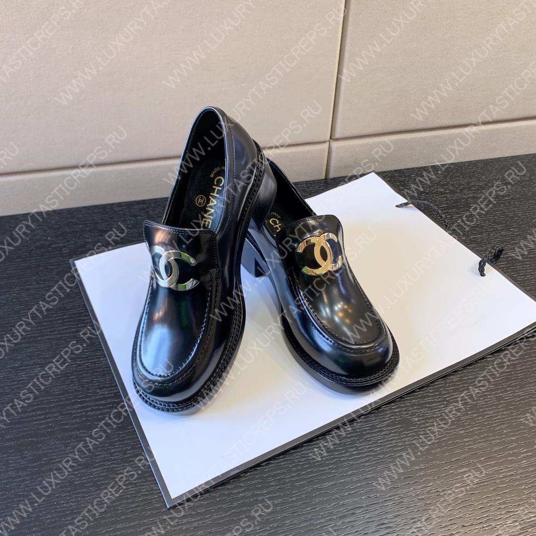 Ch*el loafers black g39602