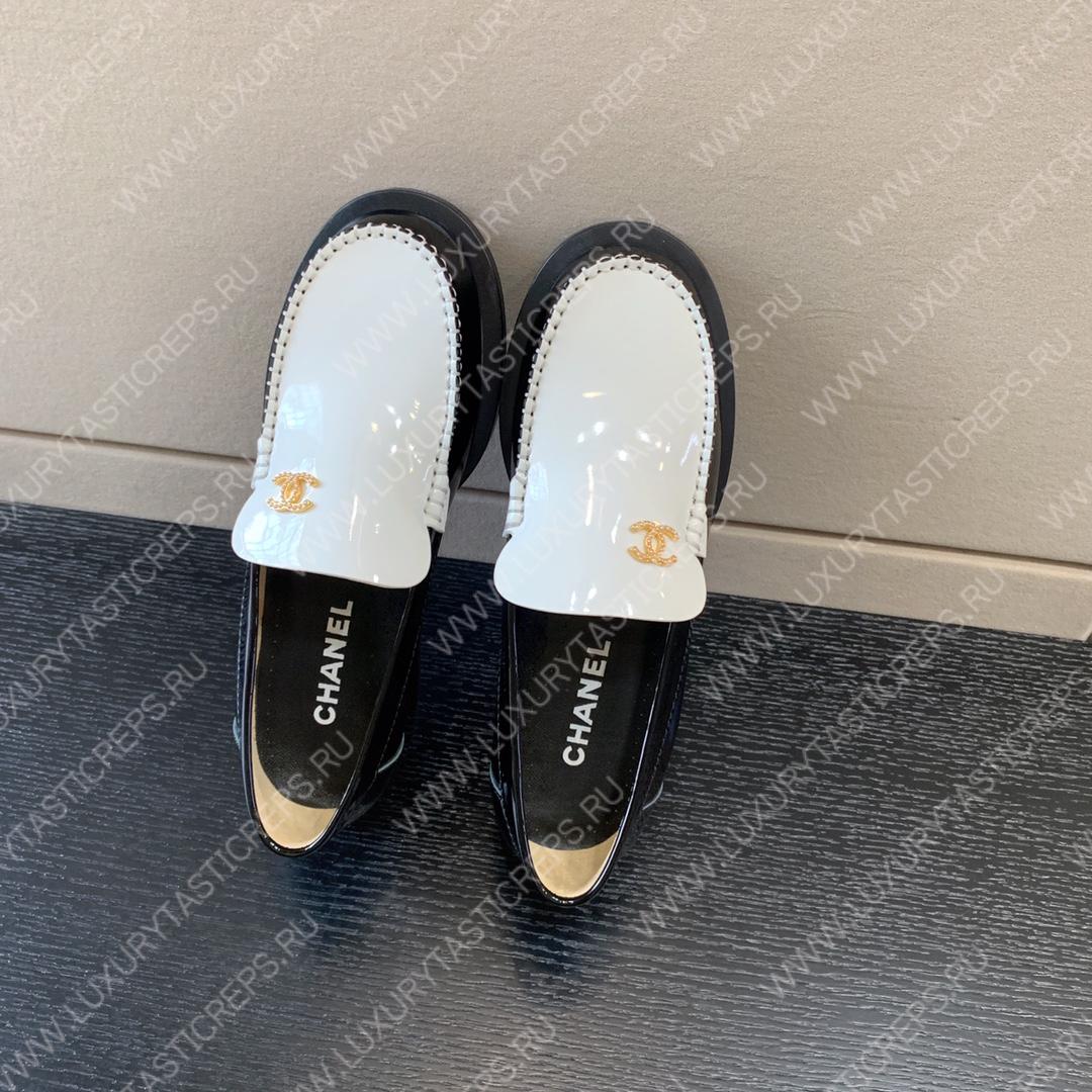 Ch*el loafers white g39447