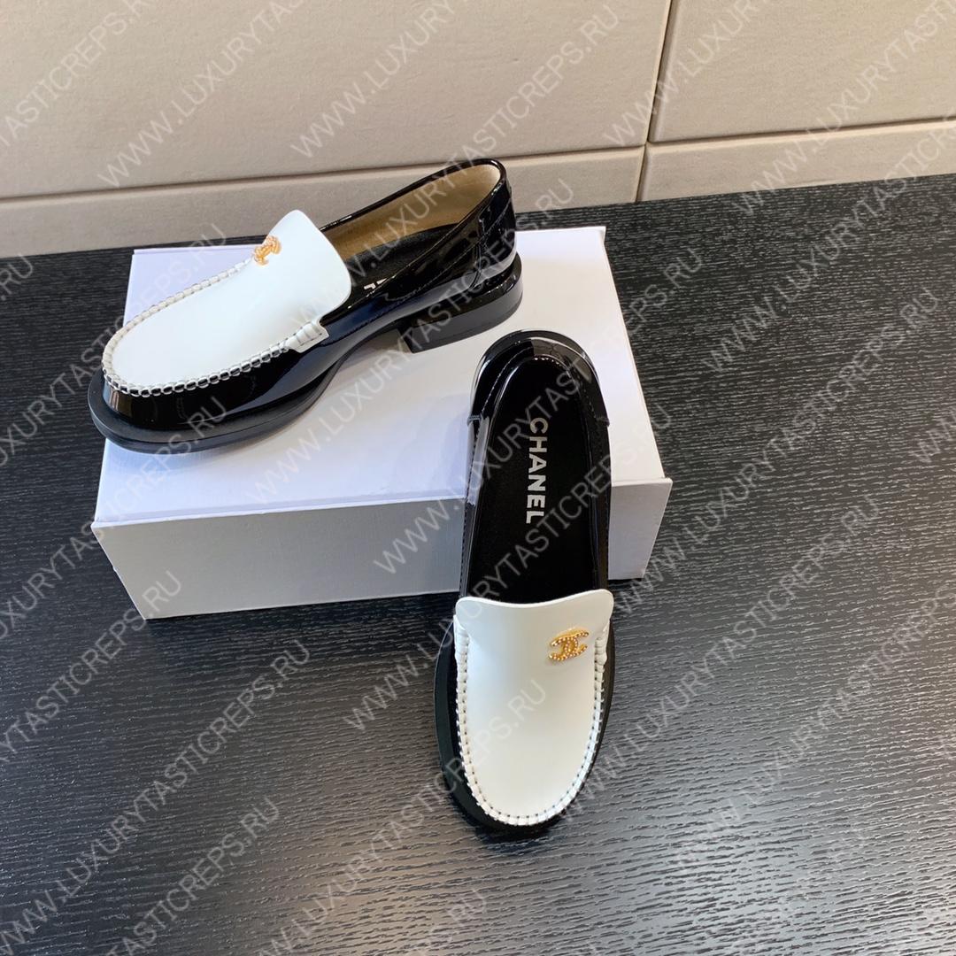 Ch*el loafers white g39447