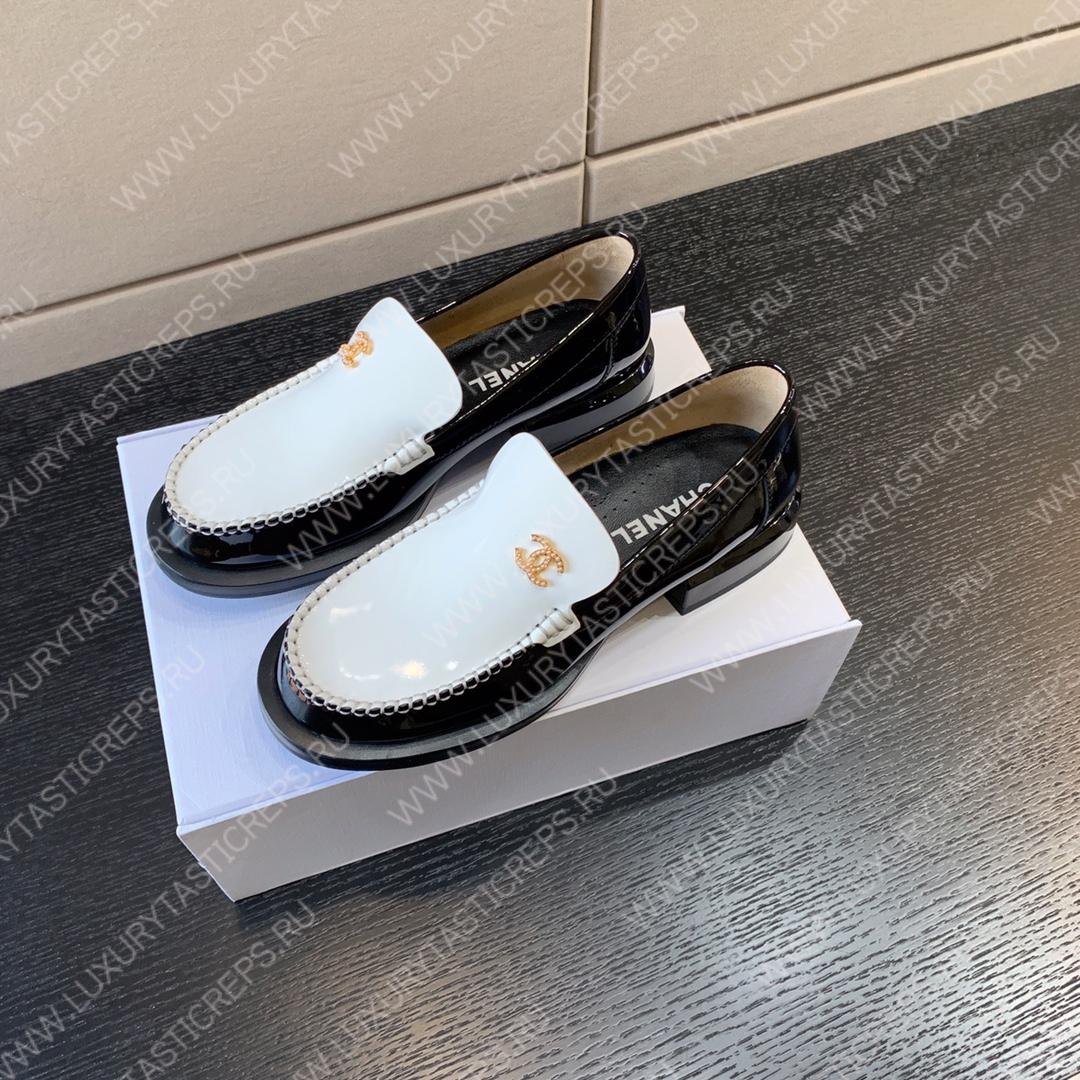 Ch*el loafers white g39447