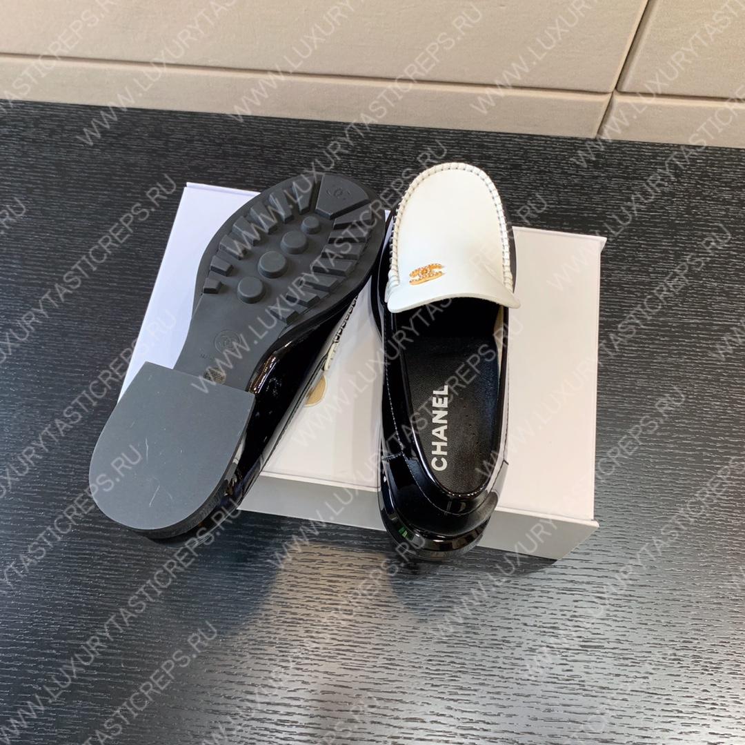 Ch*el loafers white g39447