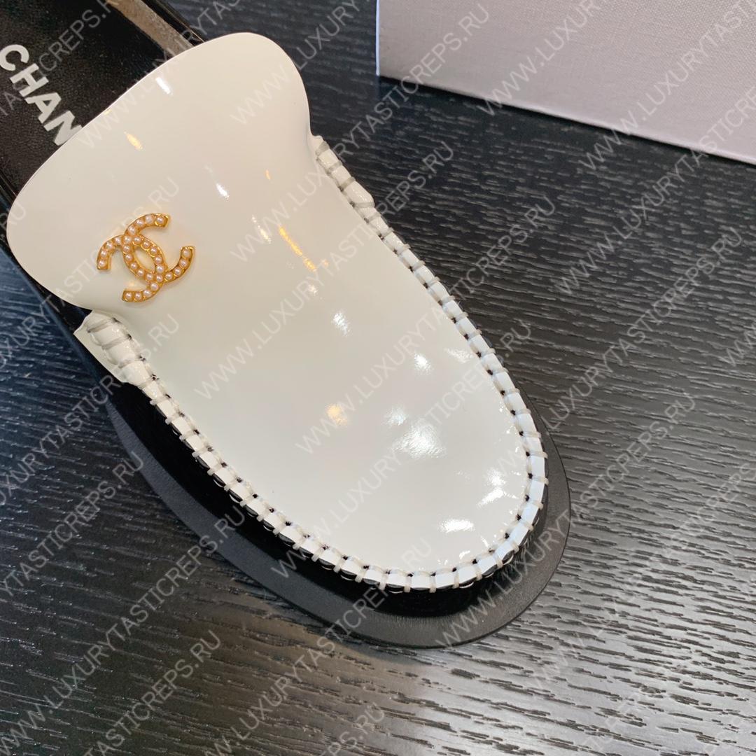 Ch*el loafers white g39447