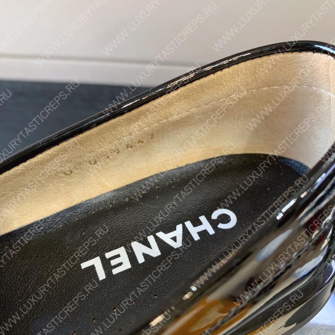 Ch*el loafers black g39447