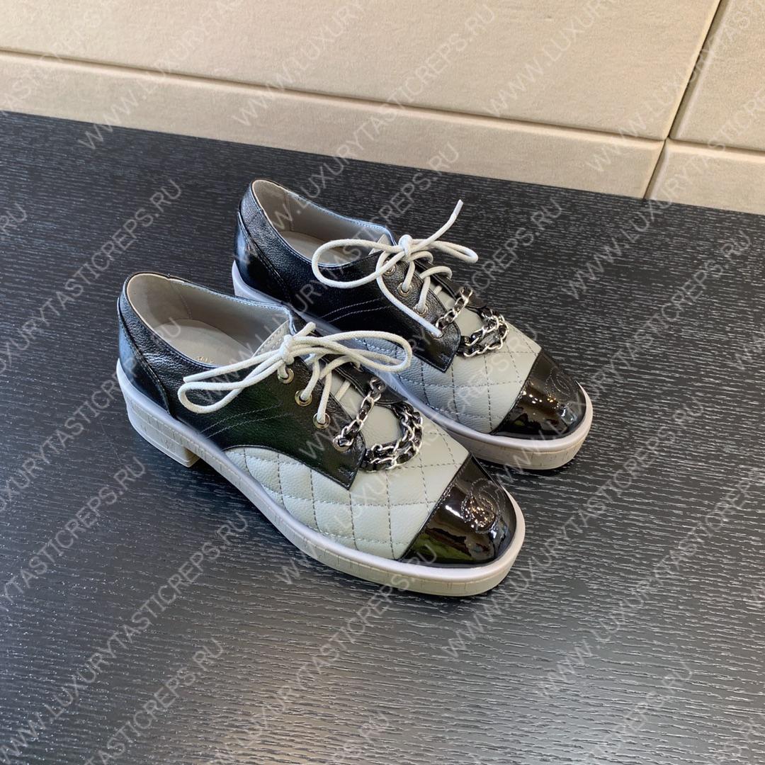 Ch*el sneakers grey g39393