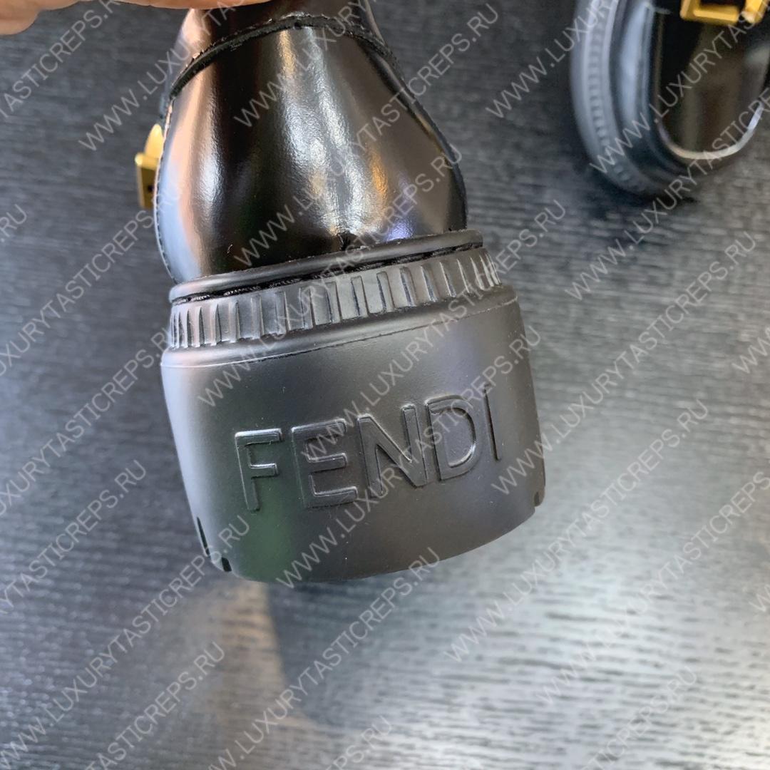 F**di F**digraphy loafers black 8d838369ff0qa1