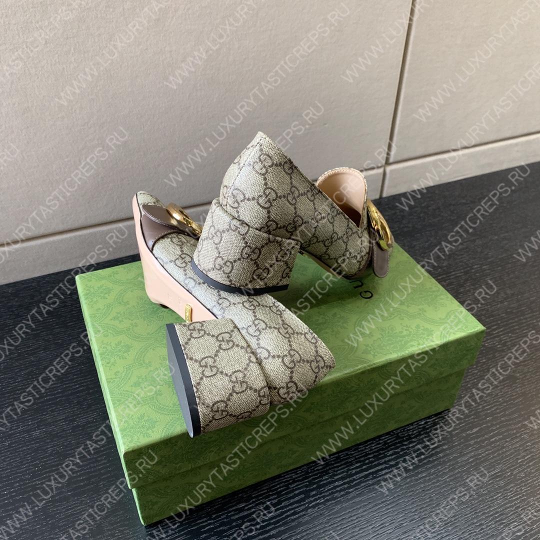 G*u*i gg loafers beige & camel 741407